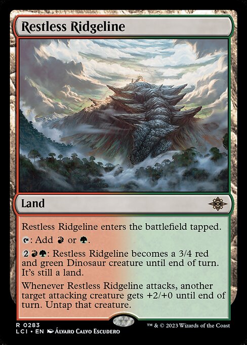 Restless Ridgeline, art by Álvaro Calvo Escudero
