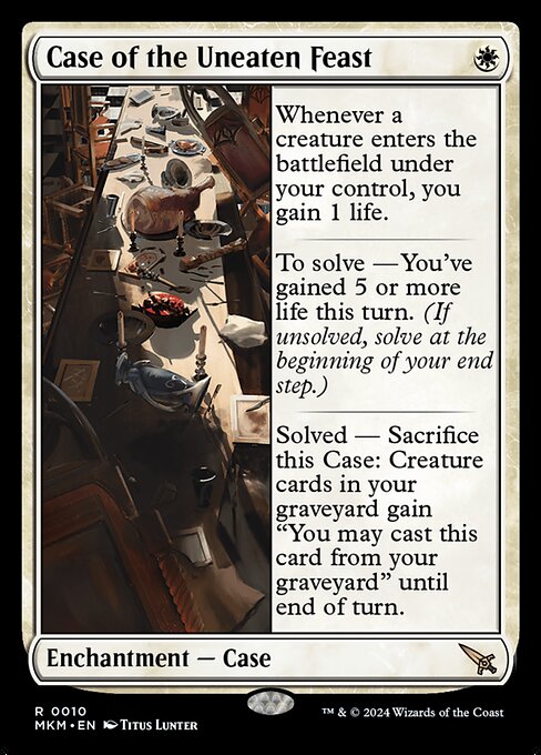 Case of the Uneaten Feast, art by Titus Lunter