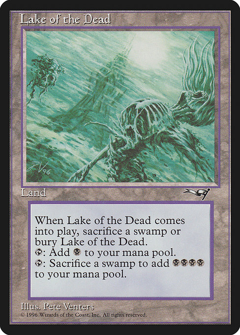 Lake of the Dead, art by Pete Venters