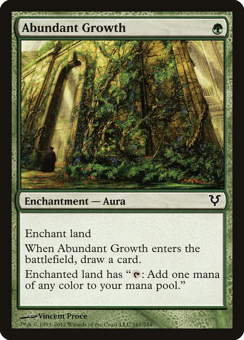 Abundant Growth, art by Vincent Proce