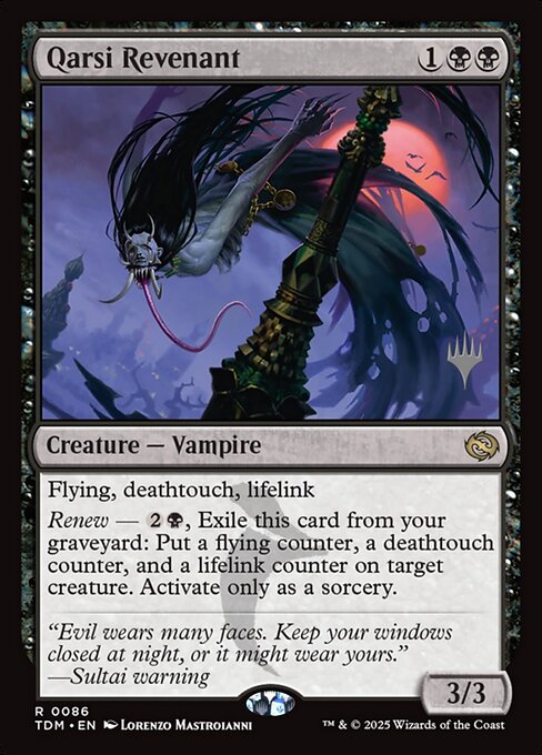 Qarsi Revenant, art by Lorenzo Mastroianni