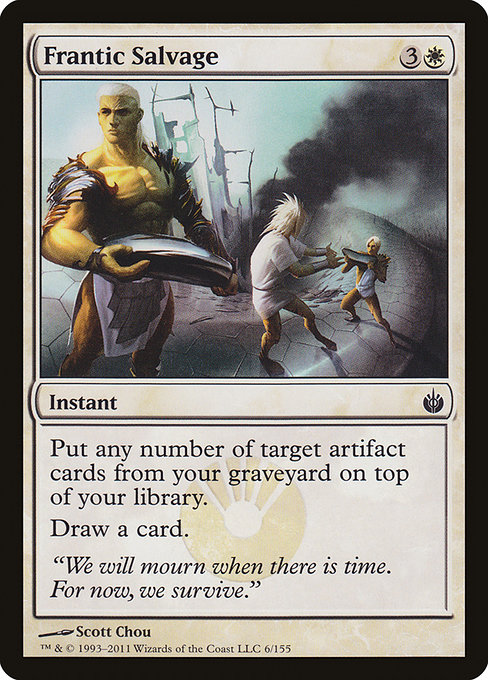 Frantic Salvage, art by Scott Chou