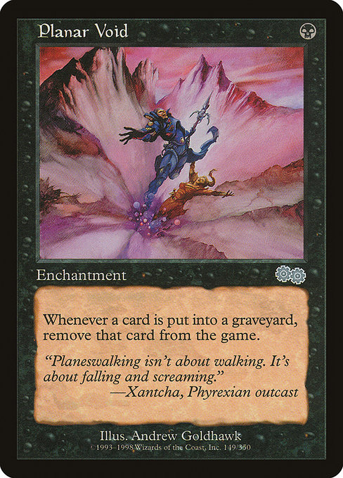 Planar Void, art by Andrew Goldhawk