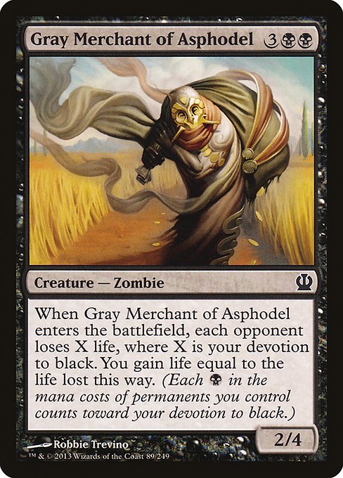 Gray Merchant of Asphodel, art by Robbie Trevino