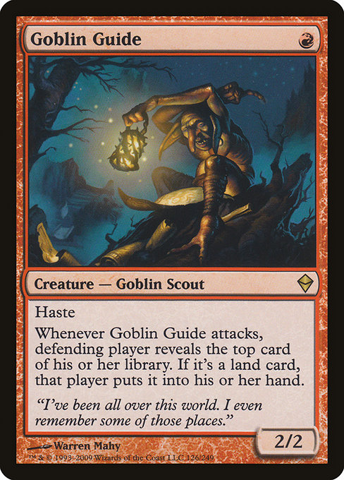 Goblin Guide, art by Warren Mahy