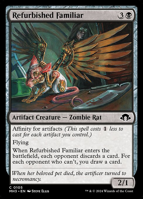 Refurbished Familiar, art by Steve Ellis