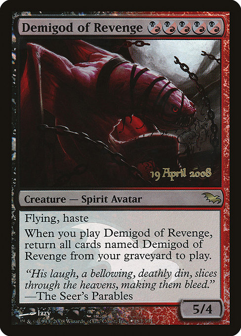 Demigod of Revenge, art by Izzy