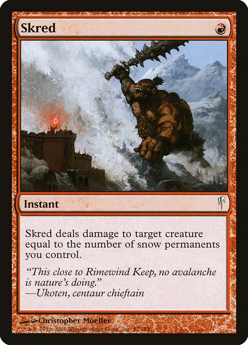 Skred, art by Christopher Moeller