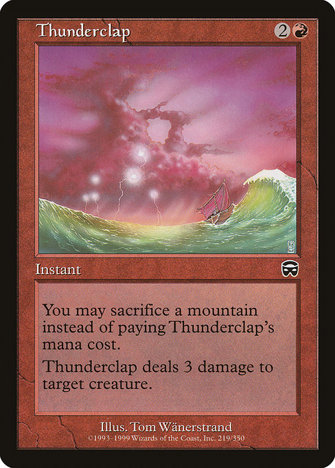 Thunderclap, art by Tom Wänerstrand