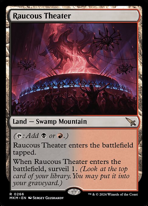 Raucous Theater, art by Sergey Glushakov