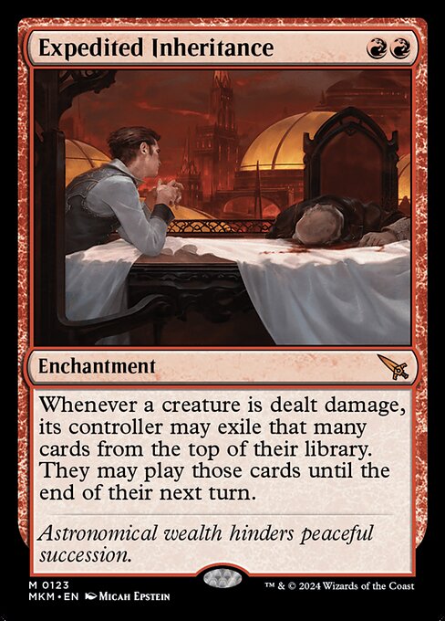 Expedited Inheritance, art by Micah Epstein