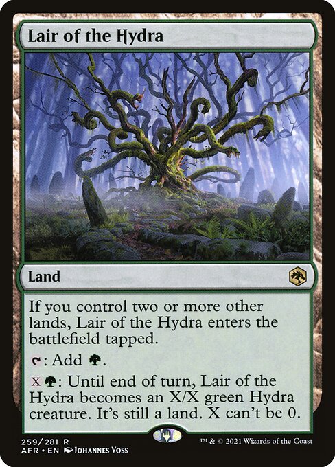 Lair of the Hydra, art by Johannes Voss