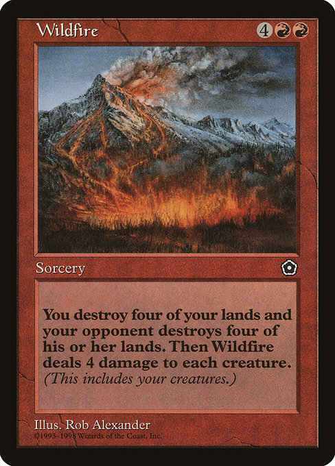 Wildfire, art by Rob Alexander