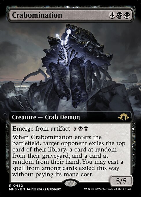 Crabomination, art by Nicholas Gregory