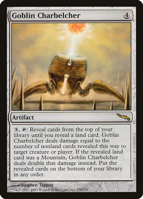 Goblin Charbelcher, art by Stephen Tappin