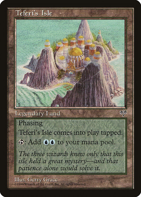 Teferi's Isle, art by Gerry Grace