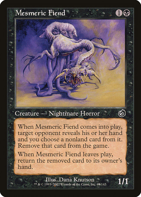 Mesmeric Fiend, art by Dana Knutson