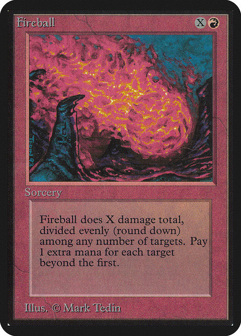 Fireball, art by Mark Tedin