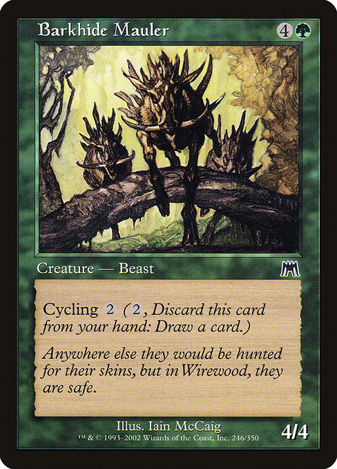 Barkhide Mauler, art by Iain McCaig
