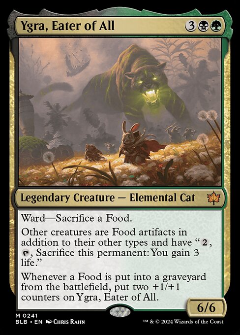 Ygra, Eater of All, art by Chris Rahn