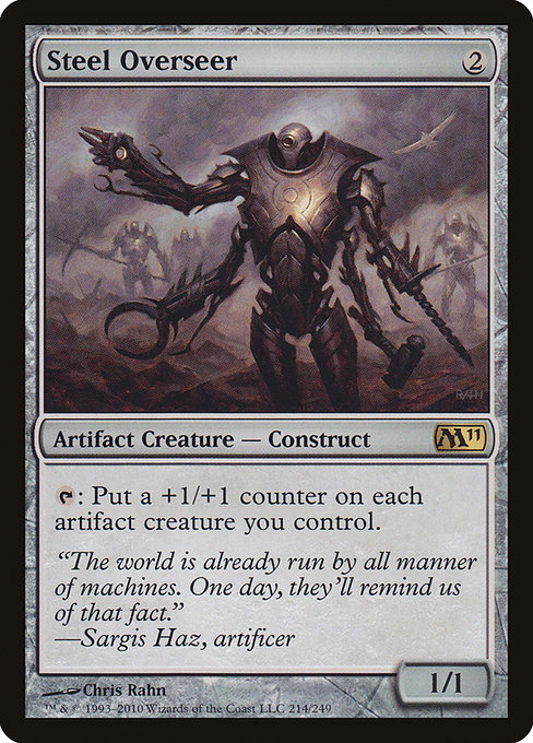 Steel Overseer, art by Chris Rahn