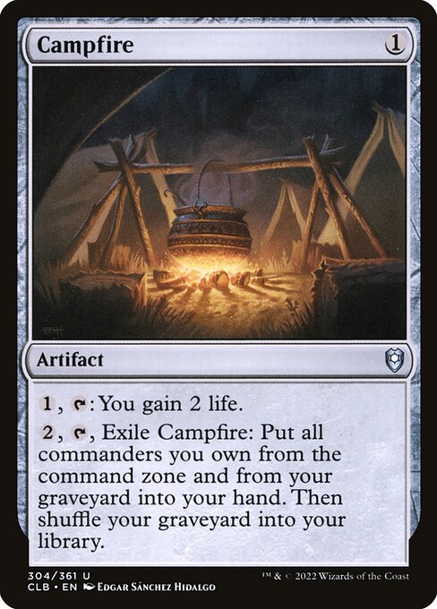 Campfire, art by Edgar Sánchez Hidalgo