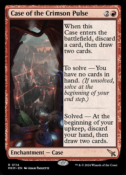Case of the Crimson Pulse, art by Adam Paquette