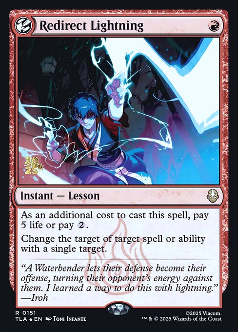 Redirect Lightning, art by Toni Infante