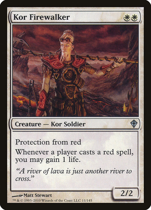 Kor Firewalker, art by Matt Stewart