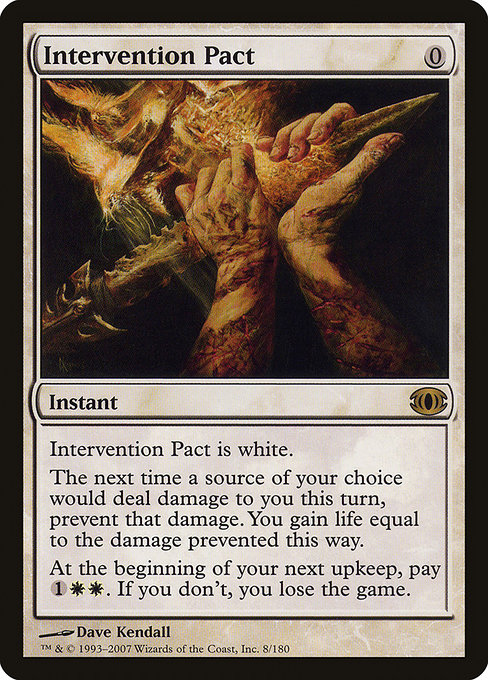 Intervention Pact, art by Dave Kendall