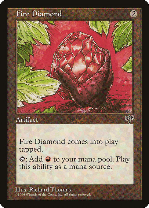 Fire Diamond, art by Richard Thomas