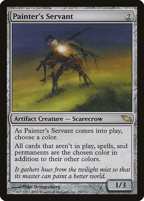 Painter's Servant, art by Mike Dringenberg