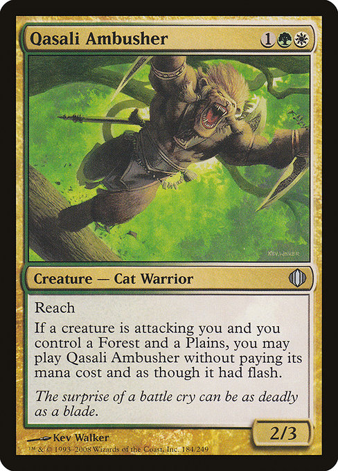 Qasali Ambusher, art by Kev Walker