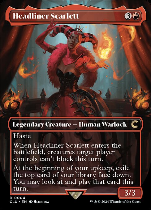 Headliner Scarlett, art by Heonhwa