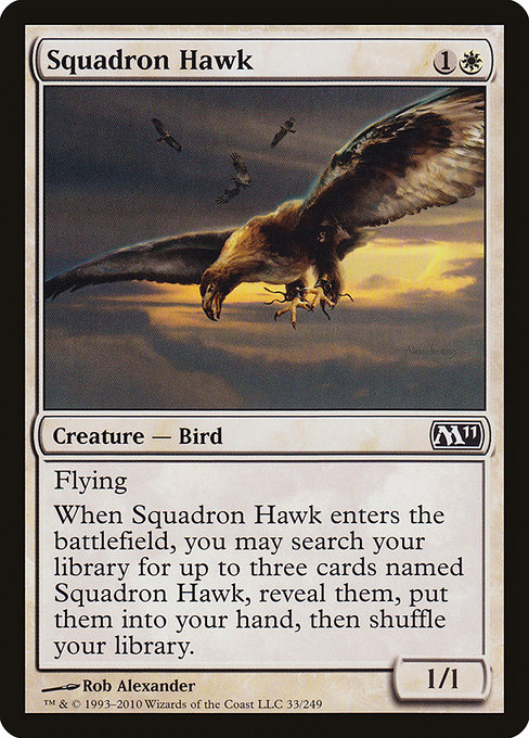 Squadron Hawk, art by Rob Alexander