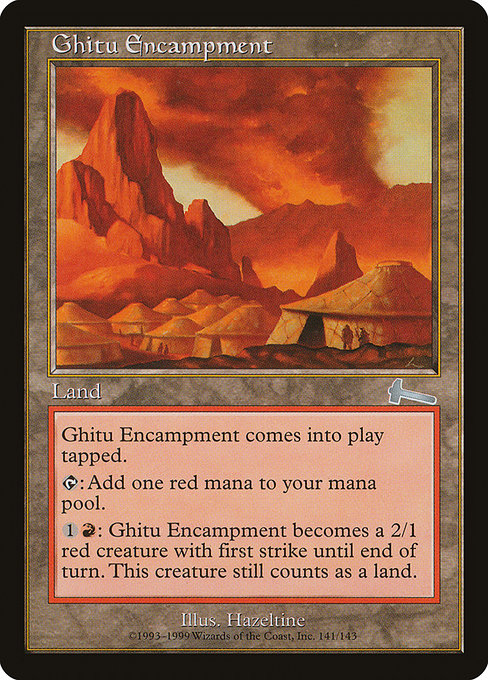 Ghitu Encampment, art by Don Hazeltine
