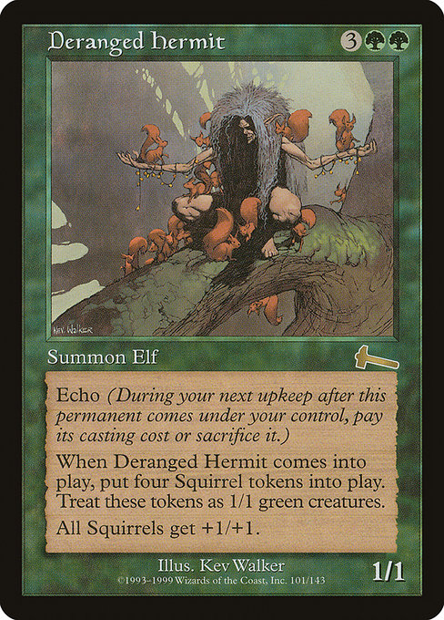 Deranged Hermit, art by Kev Walker