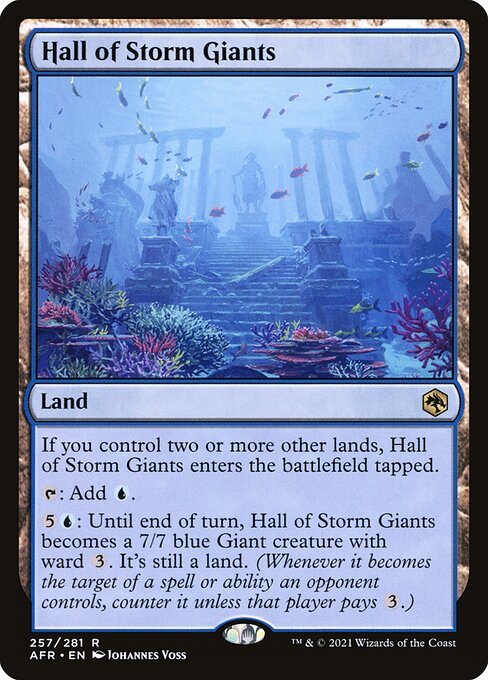 Hall of Storm Giants, art by Johannes Voss