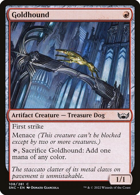 Goldhound, art by Donato Giancola