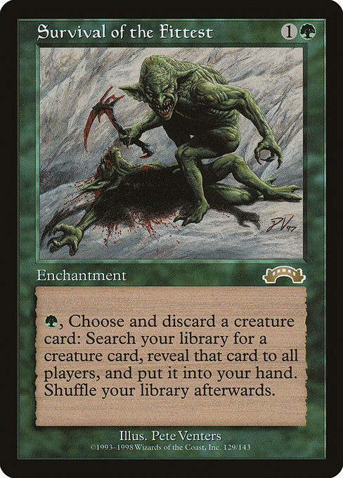 Survival of the Fittest, art by Pete Venters