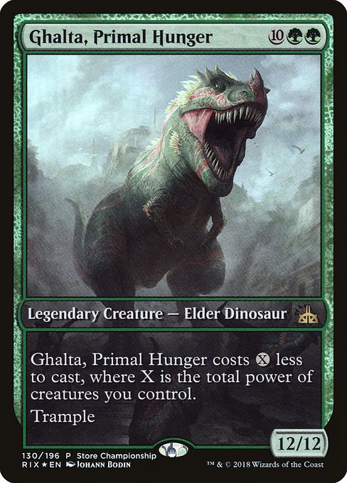 Ghalta, Primal Hunger, art by Johann Bodin