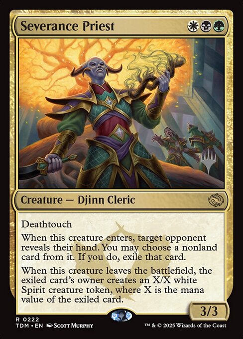 Severance Priest, art by Scott Murphy