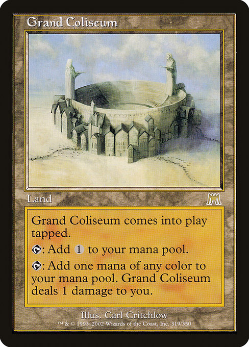 Grand Coliseum, art by Carl Critchlow