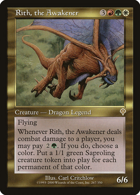 Rith, the Awakener, art by Carl Critchlow