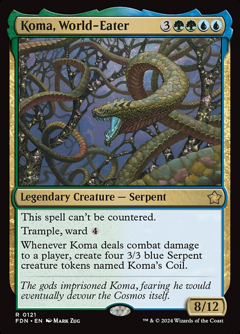 Koma, World-Eater, art by Mark Zug