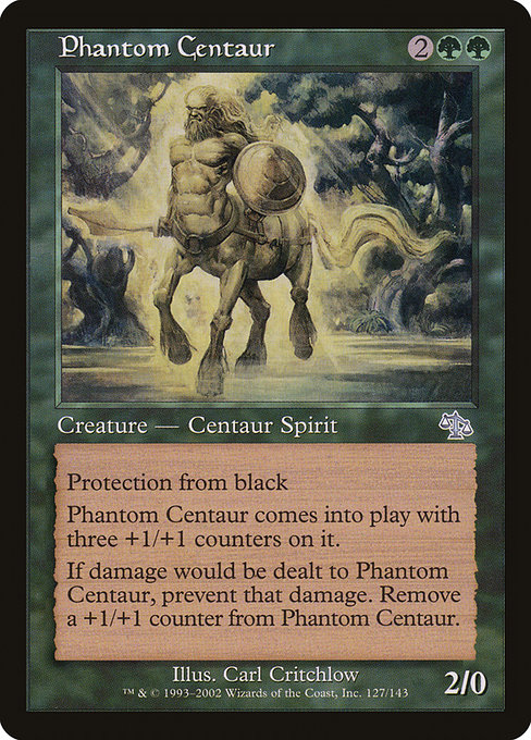 Phantom Centaur, art by Carl Critchlow