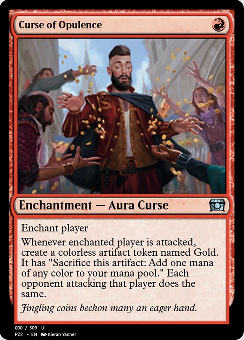 Curse of Opulence, art by Kieran Yanner