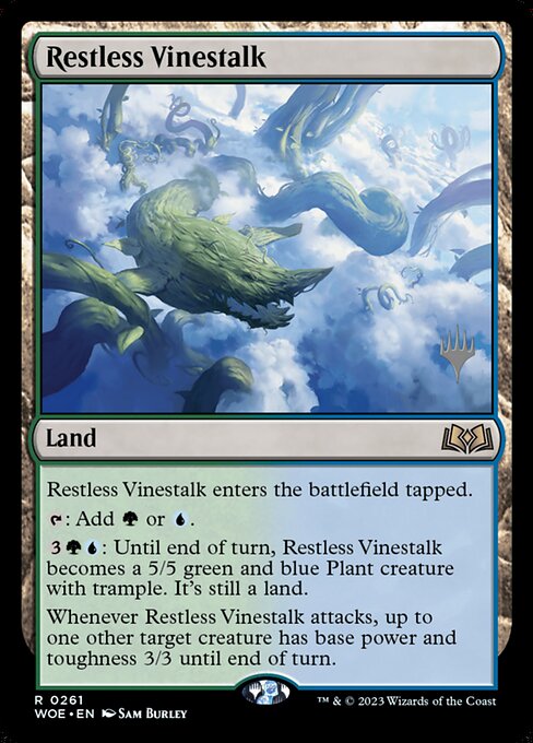Restless Vinestalk, art by Sam Burley