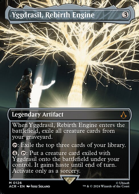 Yggdrasil, Rebirth Engine, art by Josu Solano
