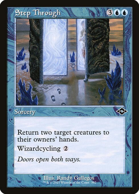 Step Through, art by Randy Gallegos